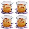 thumbnail image 1 of Recipientes de vidrio para sopa R.repad yay 710 ml con tapas (paquete de 4), 1 of 9
