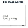 thumbnail image 3 of Quartet 75123B 36 in. x 24 in. Dry Erase Board Melamine - White Surface, Silver Aluminum Frame, 3 of 9