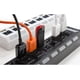 thumbnail image 5 of Hub USB 2.0 de alta velocidad de 7 puertos con interruptor independiente e indicador LED para computadora, teléfono celular, libro electrónico, tableta, disco duro externo, lector de, 5 of 6
