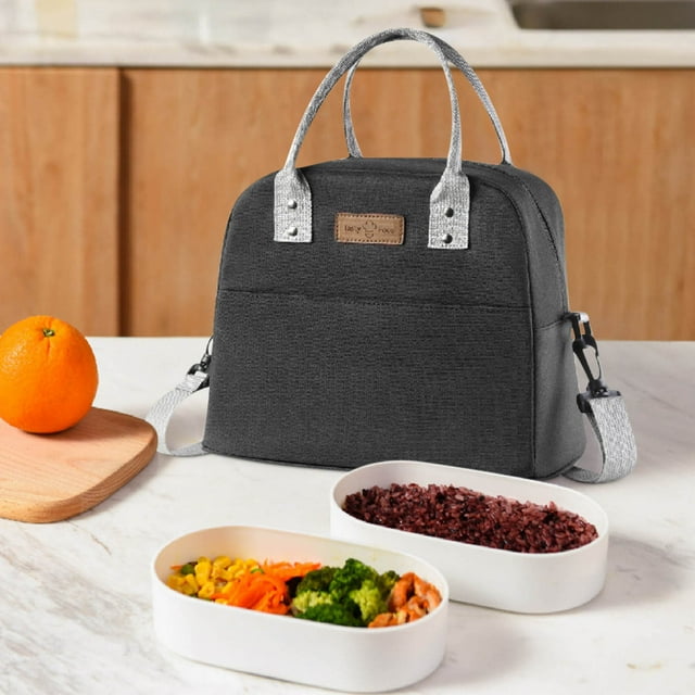 Boovnll Lunch Box for Women, Insulation & Leakproof Cloth Lunch Bag Outdoor Picnic Bag Portable Lunch Bag Bento Bag Large Heat Preservation Bag Ice Bag, Lunch Box, Lunch Box for Men