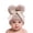 Beige, variant on Kureaily Double Bowknot Baby Hat Winter Knitted Cap For And Toddlers With Thick Warm Soft Yarn For Cold Weather ,Back To School Kids Knit Hats Size 6-36 Month ,Beige