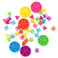 thumbnail image 1 of 4x Paquete de 42pcs de Búsqueda Trivial Pedazos de tarta para Fracciones de Matemáticas Herramienta Educativa Agradable, 1 of 8