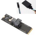 thumbnail image 1 of M.2 PCIE 4.0 To SFF8643 U2 Adapter, M.2 NVME To SFF 8643 Adapter PH49 M2 64GT/S PCB  For Mainboard, 1 of 8