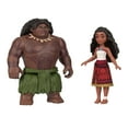 thumbnail image 7 of Disney Moana 2 Movie Moana & Maui Ocean Adventures 2-Pack Small Dolls & Accessory Set, 7 of 7
