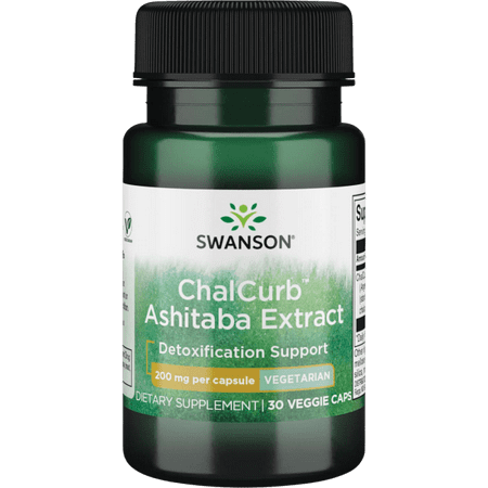 Swanson Chalcurb Ashitaba Extract 200 mg 30 Veggie Capsules