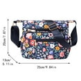 thumbnail image 2 of GEZHEN Women Shoulder Handbag Roomy Multiple Pockets Bag for Ladies Crossbody Purse Fashion Tote Top Handle Satchel Nylon Printed One Mom Oxford Cloth Water-Repellent Canvas, 2 of 3