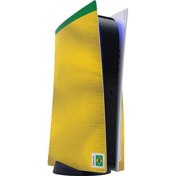 Skinit Countries of the World Brazil Soccer Flag PS5 Console Skin