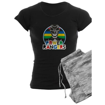 

CafePress - Power Rangers Black Ranger - Women s Dark Pajamas
