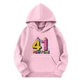 thumbnail image 3 of Boys Girls Graphic Print Hooded Sweatshirt Casual Pullover Jacket With Pocket For Kids Youth, 3 of 3