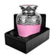 thumbnail image 1 of Trupoint Memorials Urnas de cremación para cenizas humanas - Urnas decorativas Urnas para cenizas humanas Urnas femeninas y masculinas para cenizas Urnas funerarias femeninas adultas - Rosa claro 1 pe, 1 of 1