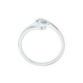 thumbnail image 2 of Diamond Bypass Promise Ring in Sterling Silver (1/6 cttw) (I-Color, SI3-I1-Clarity) (Size-10), 2 of 3