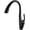 Black, variant on Kitchen Sink Solid Brass Hidden Pull-Out Kitchen Faucet with Dual-Function Sprayer, Swivel Single Handle Hot and Cold Water Kitchen Mixer Tap,Black
