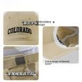 thumbnail image 2 of Gorra de béisbol con lijado profundo para hombre, gorro de béisbol con cara bordada de otoño e invierno, pequeño y ancho, sombrero de lengua de pato a la moda para hombre, 2 of 3