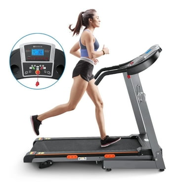 MaxKare Folding Treadmill with Manual Incline,  Portable Foldable Treadmill with Adjustable Incline, 2.5HP Motor, 0.6-8.5 MPH, for Home Gym, 220 lbs
