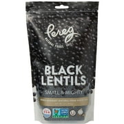 Whole Black Lentils - 16 Oz - Beluga Lentils - Black Masoor Daal - Ideal for Enriching Stews, Curries, Tacos & Soups - Non-GMO, Kosher Certified & Vegan