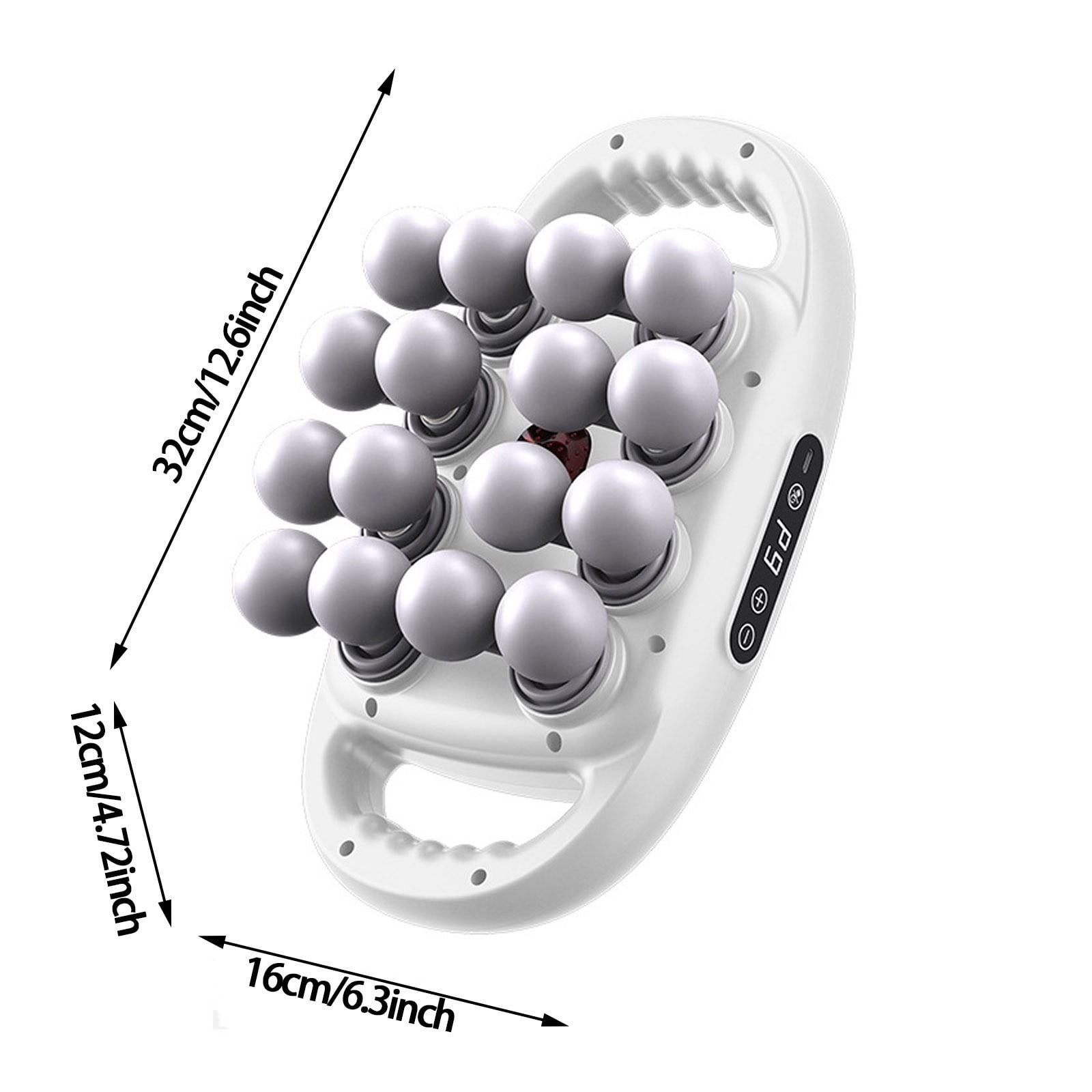 16 Head Massage Gun Deep Tissue for Neck, Shoulder, Back Massager – Electric Neck Massager for Muscle Recovery – Quiet, Portable & Powerful Full Body Tool, Pain Relief
