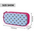 thumbnail image 3 of Uemuo Corgi Dog Printed Pencil Pen Case, Portable Pencil Pouch with Zipper, Compact Stationery Bag Makeup Bag, Pencil Bag for Home Office, 3 of 9