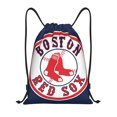 thumbnail image 1 of Bolsa con cordón Boston Classic, plegable, para deportes, fitness, unisex, bolsa de viaje para deportes de playa, pequeña, 1 of 8