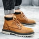 thumbnail image 2 of Botas Martin de otoño e invierno de gran tamaño, botas de cuero para hombre, botas británicas, botas de trabajo informales para hombre, botas altas, 2 of 6