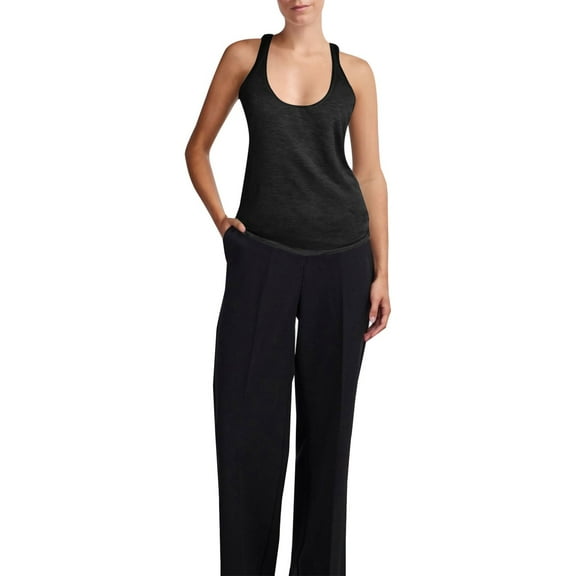 frariair Activewear Essential Tank Top With Adjustable Straps And Lightweight Fabric For Comfortable Sports And Summer Activities Black