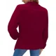 thumbnail image 4 of Blazer De Solapa Doble A La Moda Para Mujer, 4 of 4
