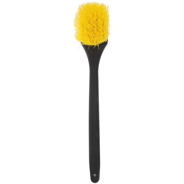 Cepillo para neumáticos de coche con mango largo, cepillo de limpieza de ruedas, Kit detallado de coches para llantas y neumáticos, cepillo de limpieza resistente para lavado y detalles de coches