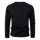 thumbnail image 4 of pstuiky camisas de manga larga para hombre, Camiseta deportiva informal de color liso para hombre, con botones, cuello en V y manga larga camisetas de hombre xl, 4 of 4