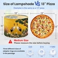 thumbnail image 2 of Lampshades 2 Pack Cranes Amidst Blossoming Flowers Foliage Wildlife Oriental 13"x13"x10" Light Shade for Table Lamps Floor Lamp Shades Lampshade Replacement Easy Assembly, 2 of 8