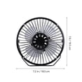 thumbnail image 3 of Ventilador portátil de escritorio USB, mini ventilador de escritorio silencioso, ventilador giratorio de 360° para el hogar, 3 of 6