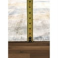 thumbnail image 6 of Pasargad Home Mirage 4' x 6' Hand-Loomed Bamboo Silk Blue/Gold Rug - All Ages, Indoors, 6 of 6