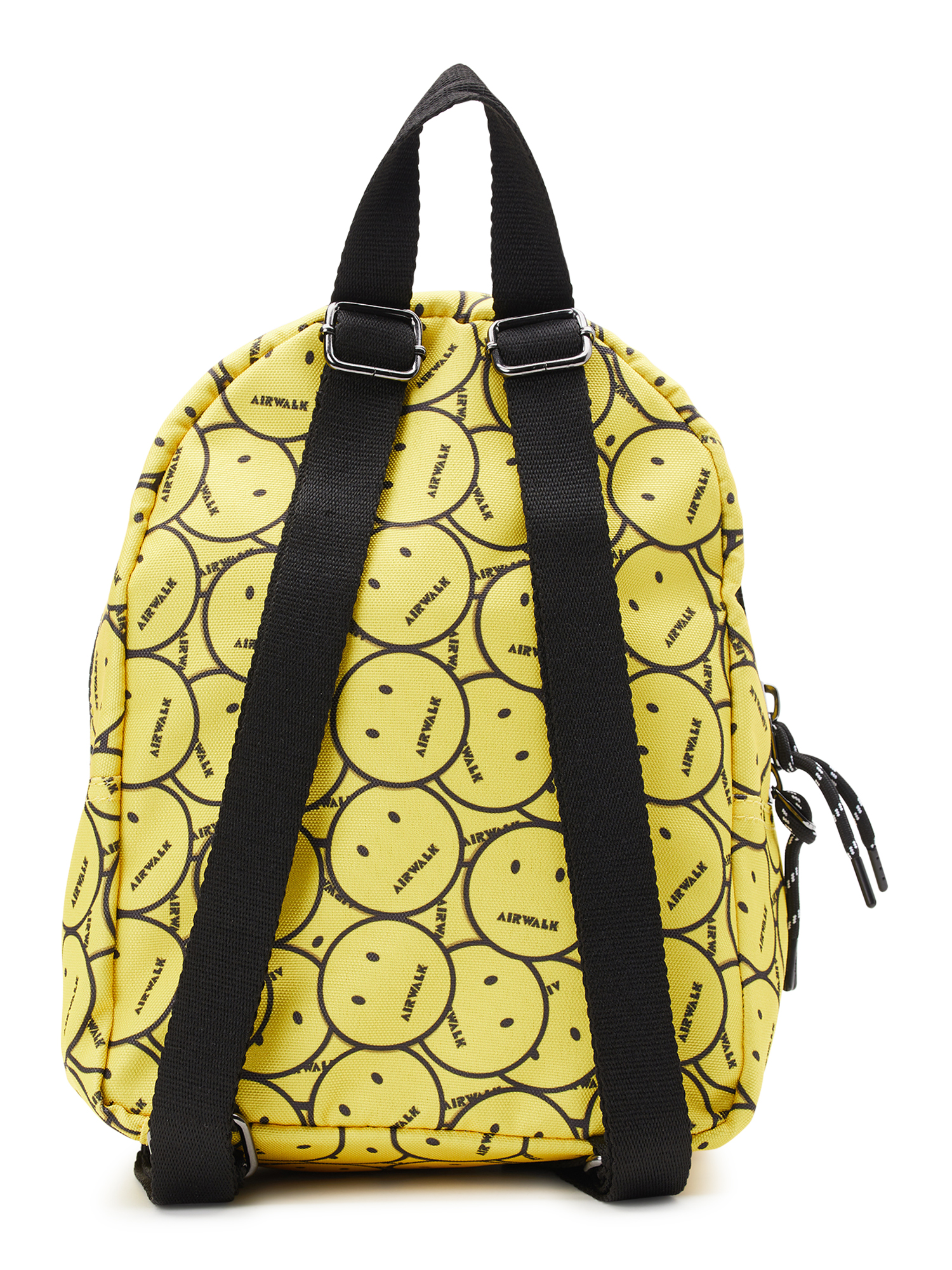 Airwalk Unisex Mini 10" Backpack, Smiley Yellow - image 4 of 6