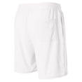 thumbnail image 4 of Domuza Corduroy Shorts for Men Casual Elastic Waist Drawstring Shorts for Men with Pockets White XL, 4 of 4