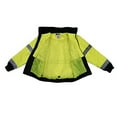 thumbnail image 4 of Radians SJ110B-3ZGS Class 3 Two-in-One High Visibility Bomber Safety Jacket, Medium, Hi-Viz Green, 4 of 7