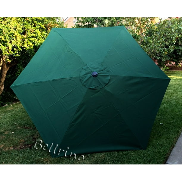 Bellrino Decor Replacement Strong Thick Umbrella Canopy For 7 5 Ft 6 Ribs Only Green Com - How To Make A Patio Umbrella Canopy Bellrino Decor Replacement Strong Thick Umbrella Canopy For 7 5 Ft 6 Ribs Only Green Com - How To Make A Patio Umbrella Canopy