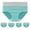 Green, variant on Seductiva Women Panties for Women Women's Cotton Underwear High Waist Stretch Briefs Soft Underpants Ladies Full Coverage Panties 5 Pack Soft Strech Ladies Breathable