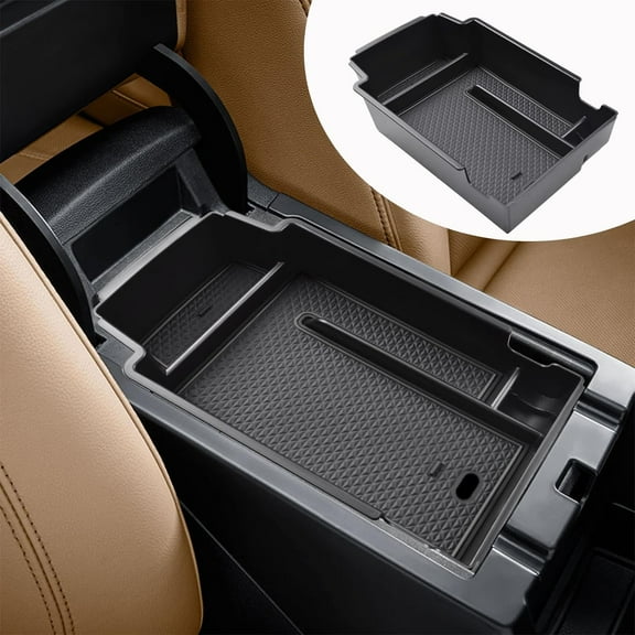 JJMY For Chevrolet Blazer 2019-2024 Center Storage Box Organizer Tray Car Accessories , 1 Pack