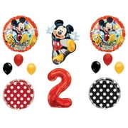 2nd MICKEY MOUSE Two-Dles Birthday Party Balloons Decoration Supplies Second
