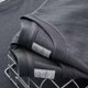 thumbnail image 3 of Camiseta de hombre sin logotipo, camisetas para hombre, camisetas lisas negras con músculos, ropa de calle ajustada para gimnasio, camiseta holgada de manga corta elástica S, 3 of 5