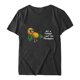 thumbnail image 3 of Camiseta suelta con estampado elegante para mujer Blusa de manga corta con cuello redondo Tops casuales OAVQHLG3B Store lin121212, 3 of 4