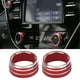 thumbnail image 1 of Ajuste De La Perilla Del Aire Acondicionado, Decoración Duradera Del Interruptor Del A/C Rojo A Prueba De Herrumbre Para El Coche, 1 of 7