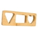 thumbnail image 1 of Máquina de bolas de arroz de madera, utensilio de cocina duradero para el hogar, herramienta para hacer sushi Forma múltiple, 1 of 9