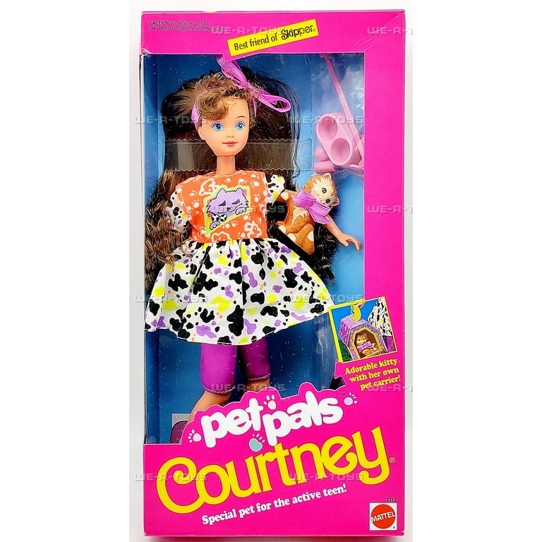Barbie Pet Pals Courtney Doll 1991 Mattel 2710 - Walmart.com
