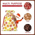 thumbnail image 7 of Fuzoiu Lemon Orange Print Christmas Gift Bag,Burlap Gift Bag with Drawstring Closure & Hang Tag,Perfect for Holidays, Birthdays, and Special Occasions-Medium, 7 of 7