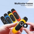 thumbnail image 1 of Plastic Kazoo with Lanyard Thin Voice Precise Tone Adjustable Sound Portable Aerophone Professional Performance Kazoo Accompaniment Instrument Musical Instrument, 1 of 7