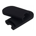 thumbnail image 2 of Black Rubber Thumb Rest Cushion for Sax Use 2pcs Ideal for Professional Players to Reduce Fatigue, 2 of 8