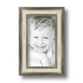 thumbnail image 2 of ArtToFrames 4x7" Antique Silver Panel Picture Frame, Silver Wood Poster Frame, with Regular Glass and 2 (FBPL-4760), 2 of 7