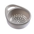 thumbnail image 1 of Kitchen Sink Vegetable Basin Draining Basket Fruit Washing Tray Double Layer, 1 of 12