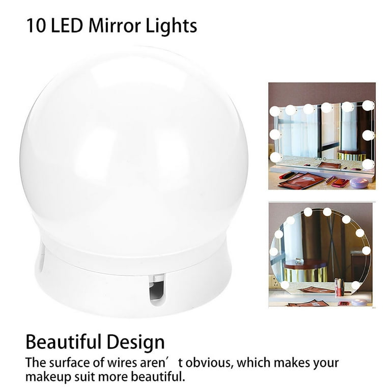 LED Vanity Lights For Mirror, Hollywood Style Vanity Lights With