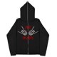thumbnail image 1 of 2023 Sudaderas con corazones rojos oscuros europeas y americanas para hombres y mujeres, sudaderas con capucha, parejas góticas, sudaderas con cremallera de gran tamaño Harajuku, 1 of 5