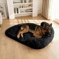 thumbnail image 3 of Memory Foam Orthopedic Calming Bed for Large Dogs with Removable Washable Cover and Non- Base Egg Crate Structure for Support and Comfort Pet Sofa Style, 3 of 3